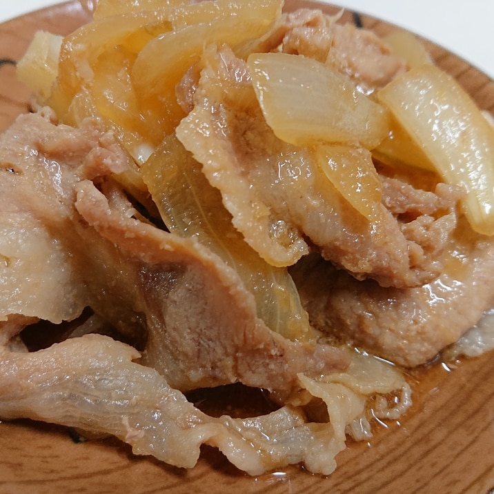 甘い豚の生姜焼き*